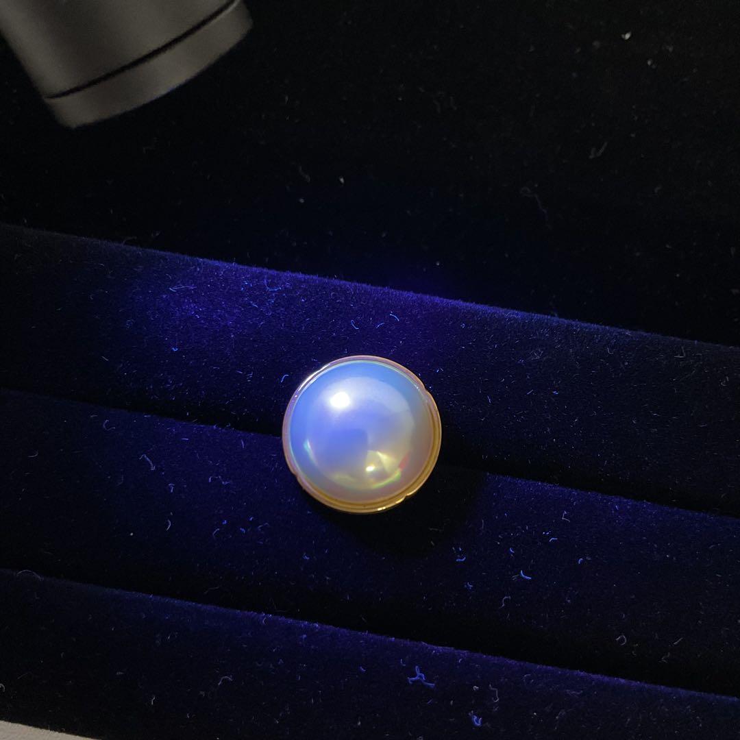 タサキ TASAKI タイタック タイピン パール 真珠 K18 箱付