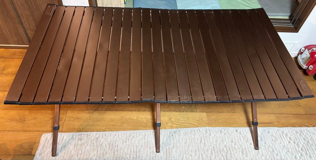 廃盤品Coleman COMFORT MASTER ラウンジロールテーブル140