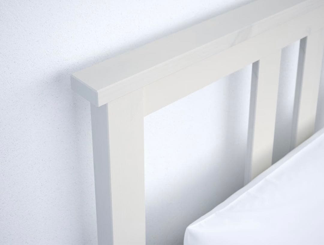 2月掲載終了【IKEA/HEMNES】引き取り限定‼︎ベッドフレーム&他2点