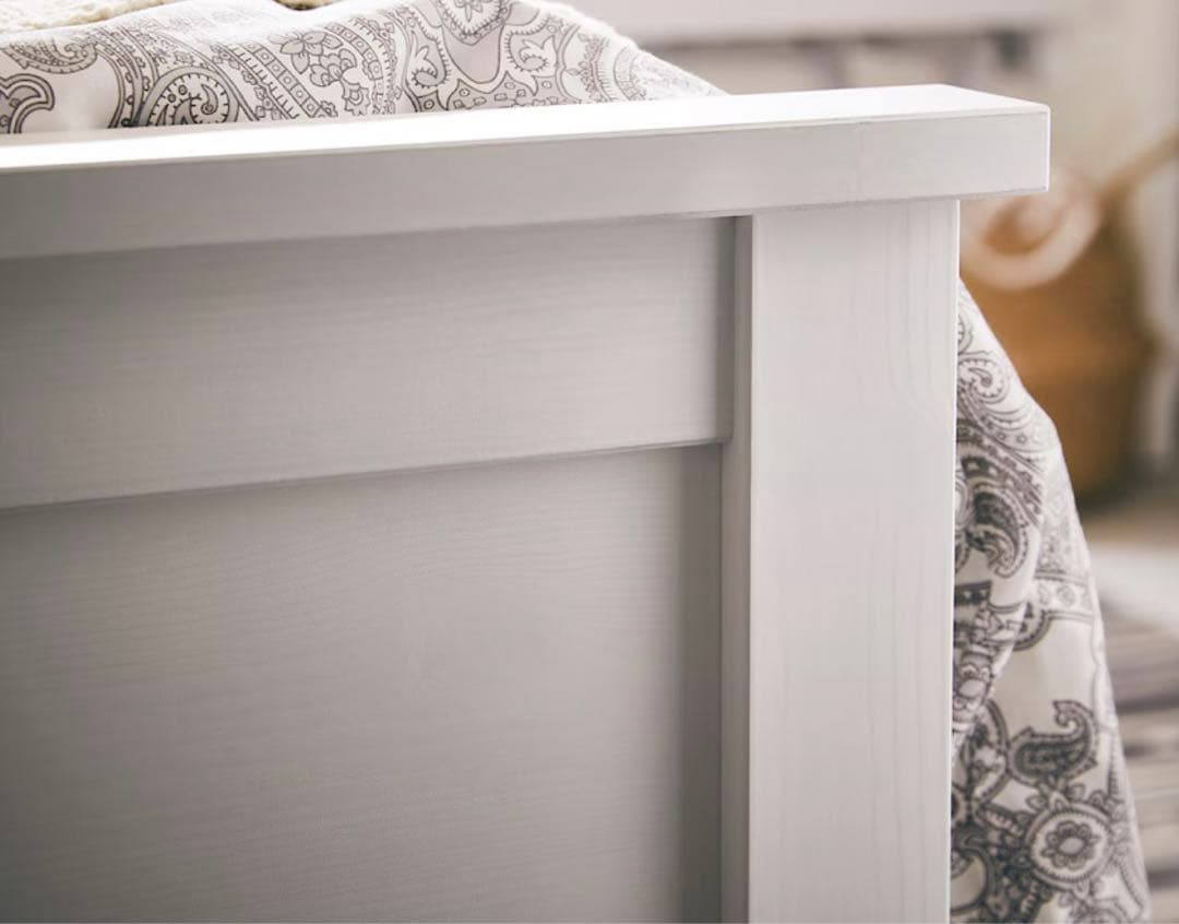 2月掲載終了【IKEA/HEMNES】引き取り限定‼︎ベッドフレーム&他2点