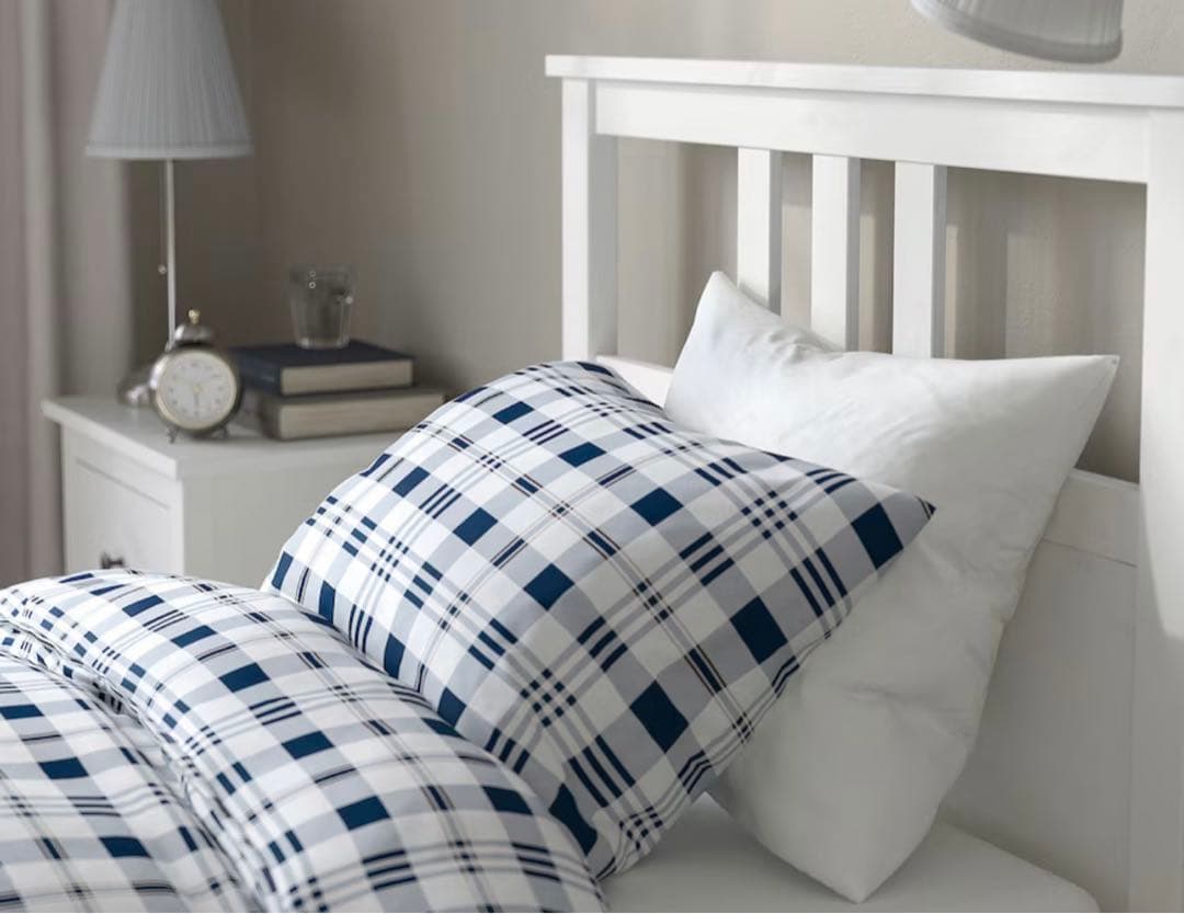 2月掲載終了【IKEA/HEMNES】引き取り限定‼︎ベッドフレーム&他2点