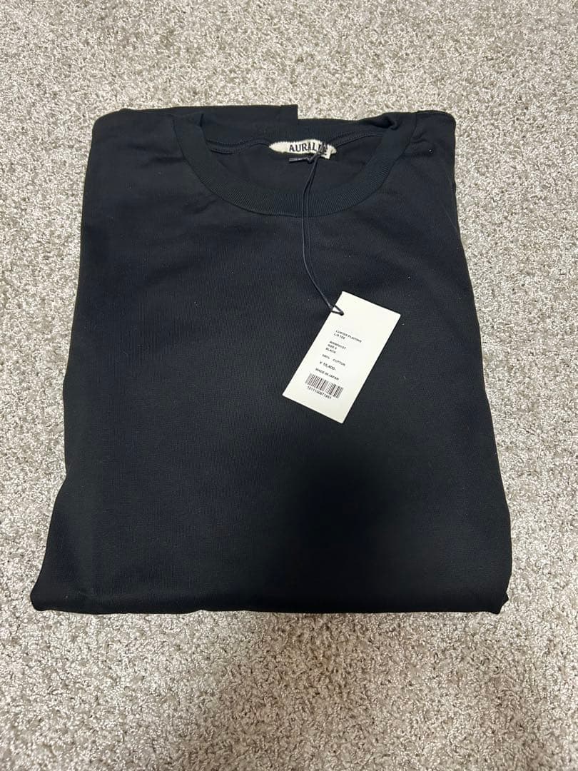 【新品未使用】AURALEE LUSTER PLANTING L/S TEE 5