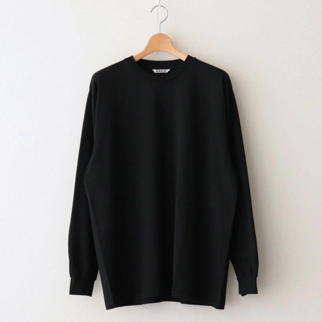 【新品未使用】AURALEE LUSTER PLANTING L/S TEE 5