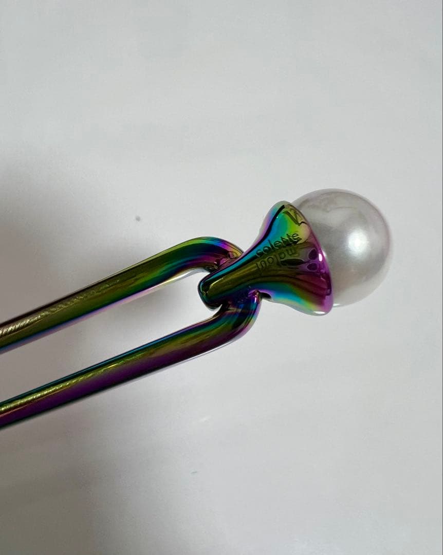 コレットマルーフ　パールヘアピン　オイル