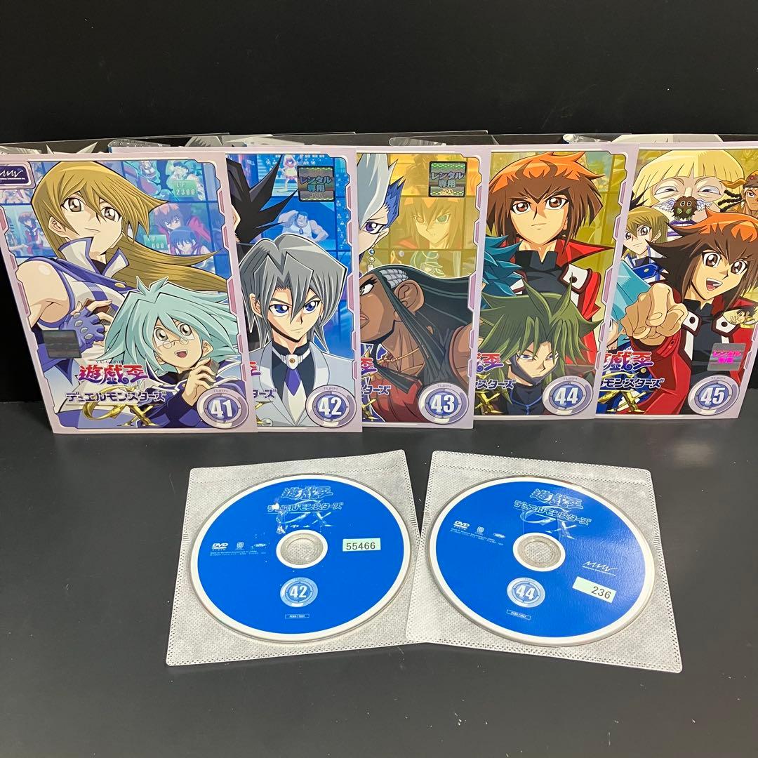 遊戯王 デュエルモンスターズ GX レンタルDVD アニメ 全巻完結セット