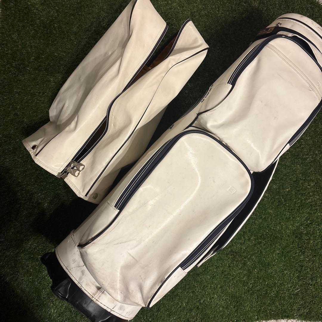 ミズノ　ゴルフキャディバック BOLSA VOADORA　ホワイト