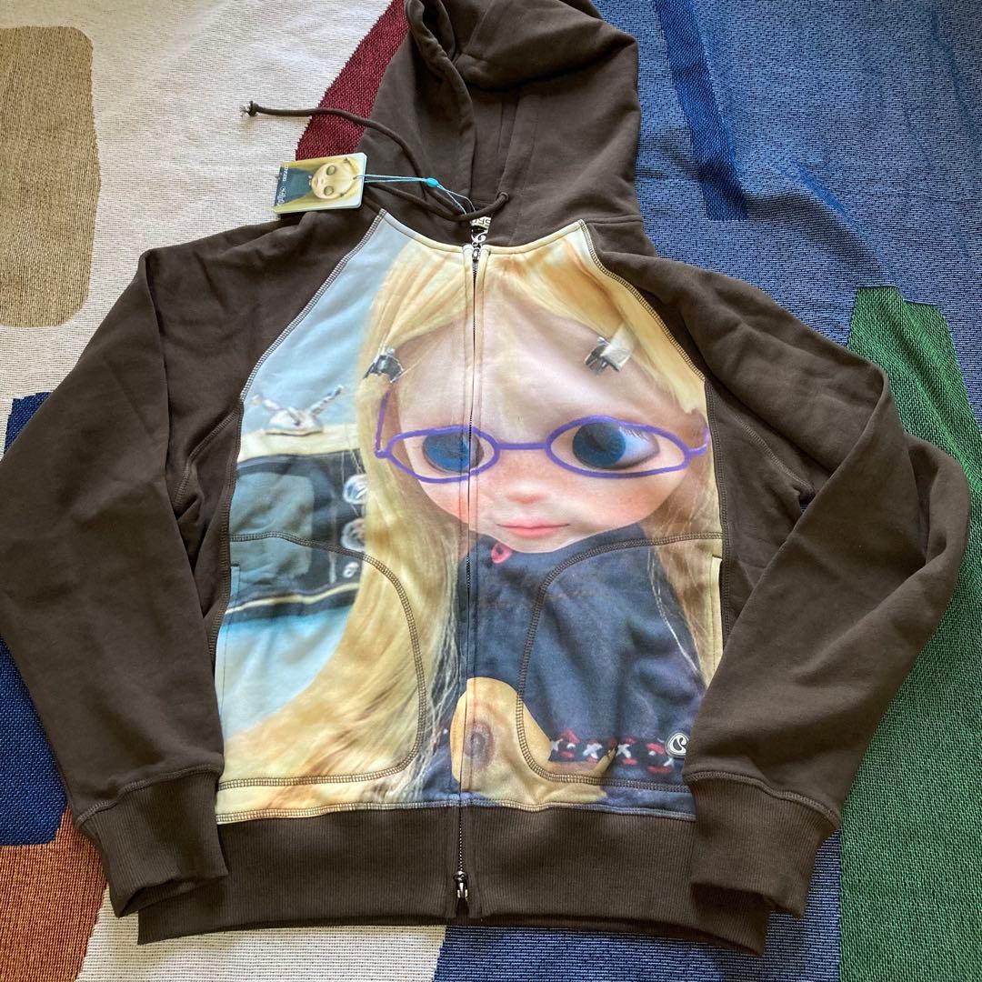 COYSEIO BLYTHE パーカー ブラウン