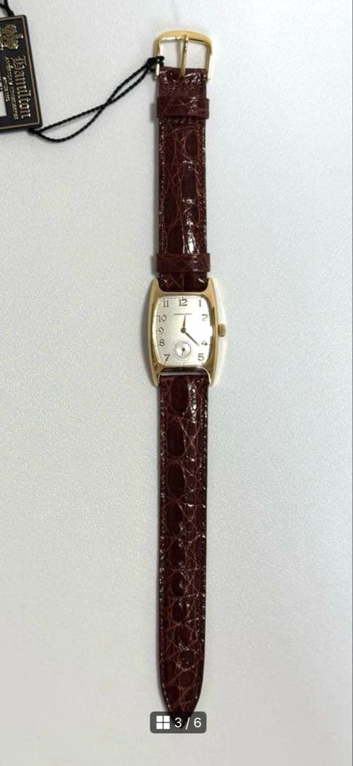 ❤️ 未使用品！超稀少！Hamilton 90s ボルトン ヴィンテージ　稼働品