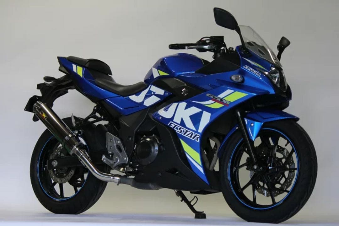 専用Realize GSX250R Aria スラッシュTypeS マフラー