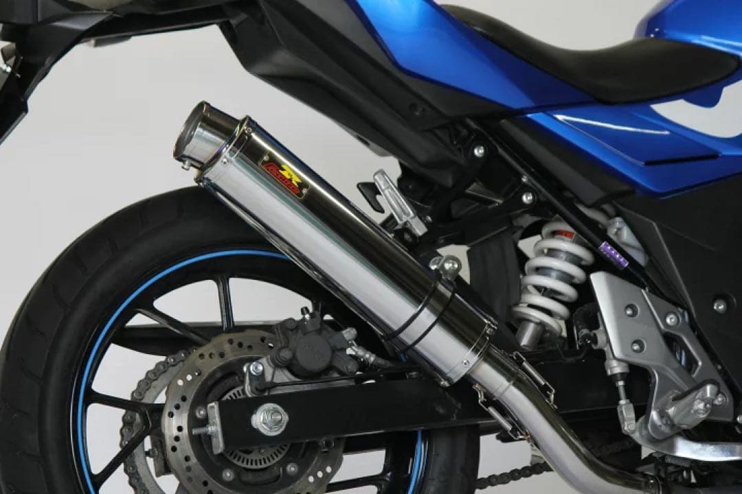 専用Realize GSX250R Aria スラッシュTypeS マフラー
