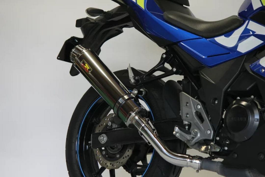 専用Realize GSX250R Aria スラッシュTypeS マフラー