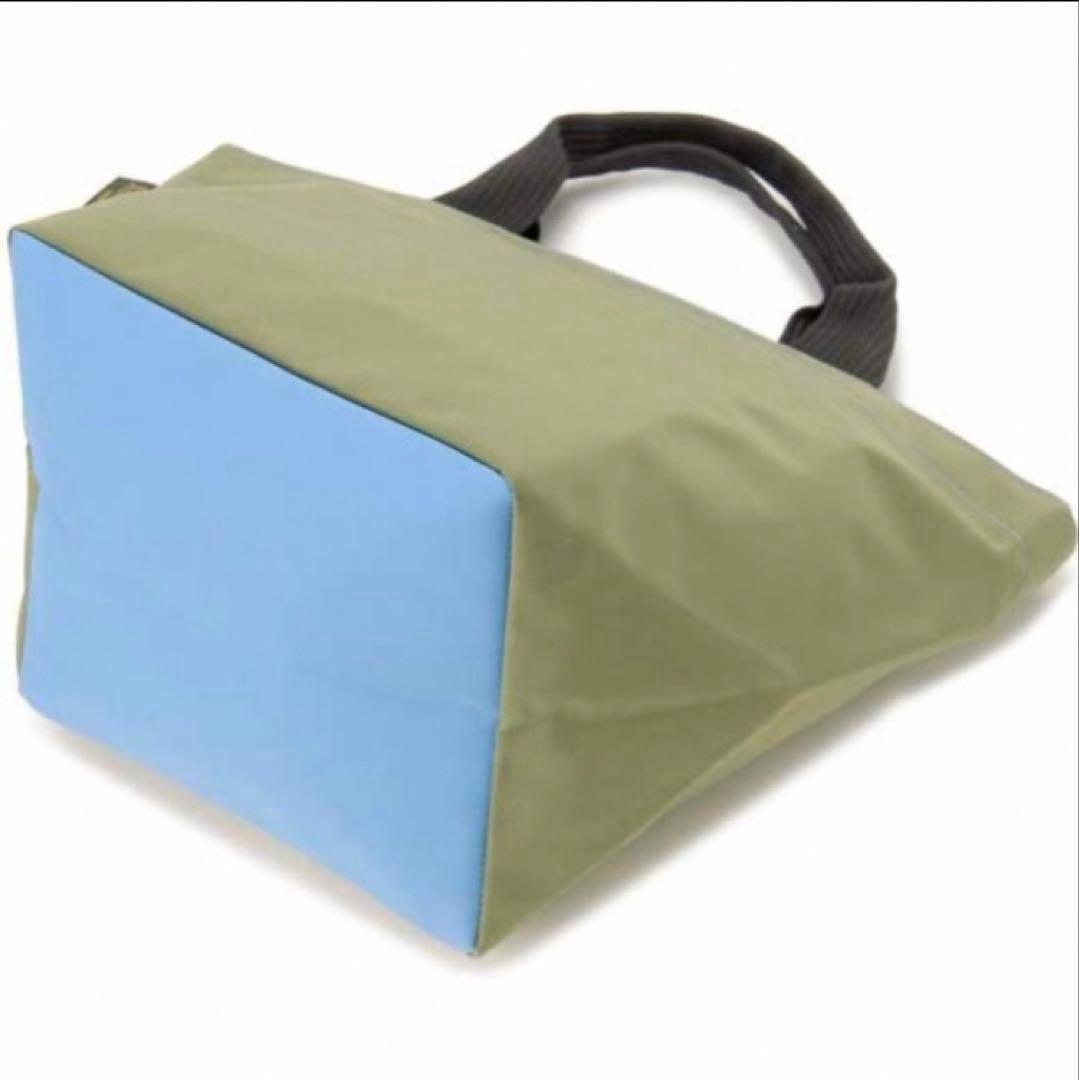 極美品◉エルベシャプリエ◉1027N◉ナイロン舟型トートM◉ロケット×バレンヌ