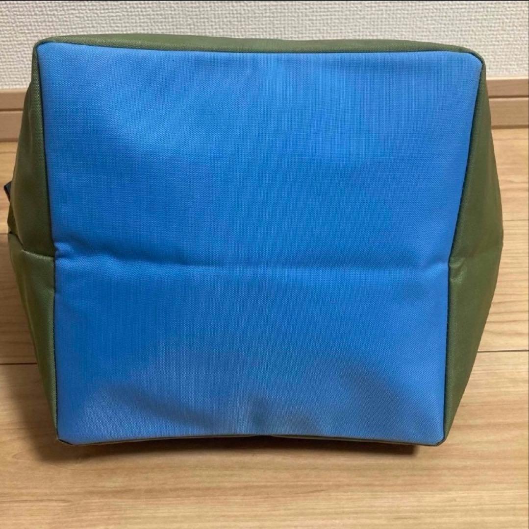 極美品◉エルベシャプリエ◉1027N◉ナイロン舟型トートM◉ロケット×バレンヌ