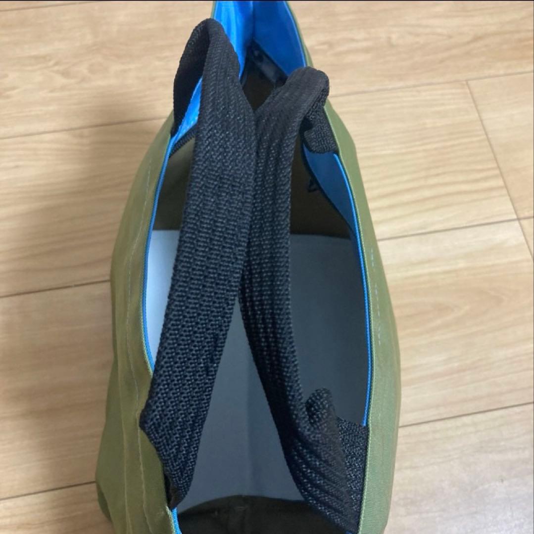 極美品◉エルベシャプリエ◉1027N◉ナイロン舟型トートM◉ロケット×バレンヌ