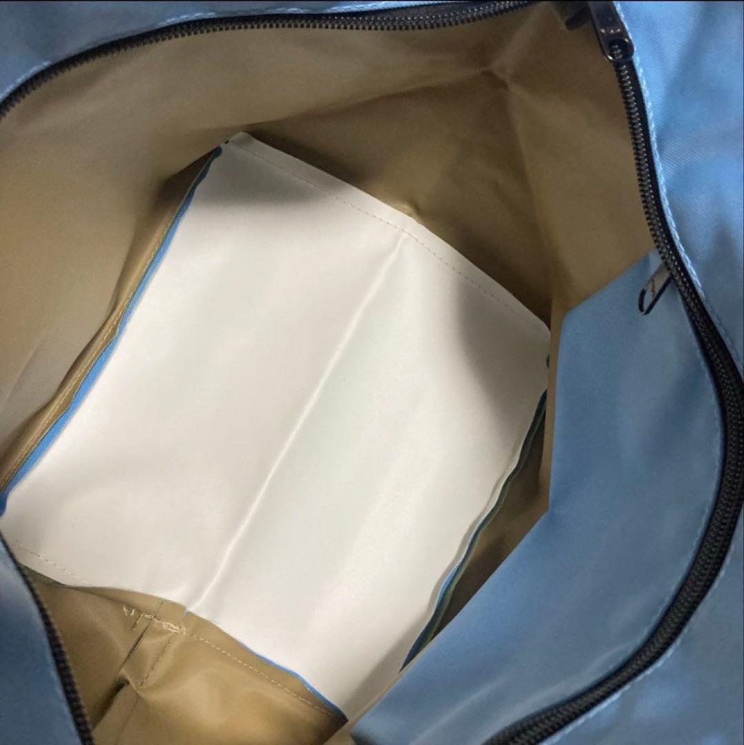 極美品◉エルベシャプリエ◉1027N◉ナイロン舟型トートM◉ロケット×バレンヌ