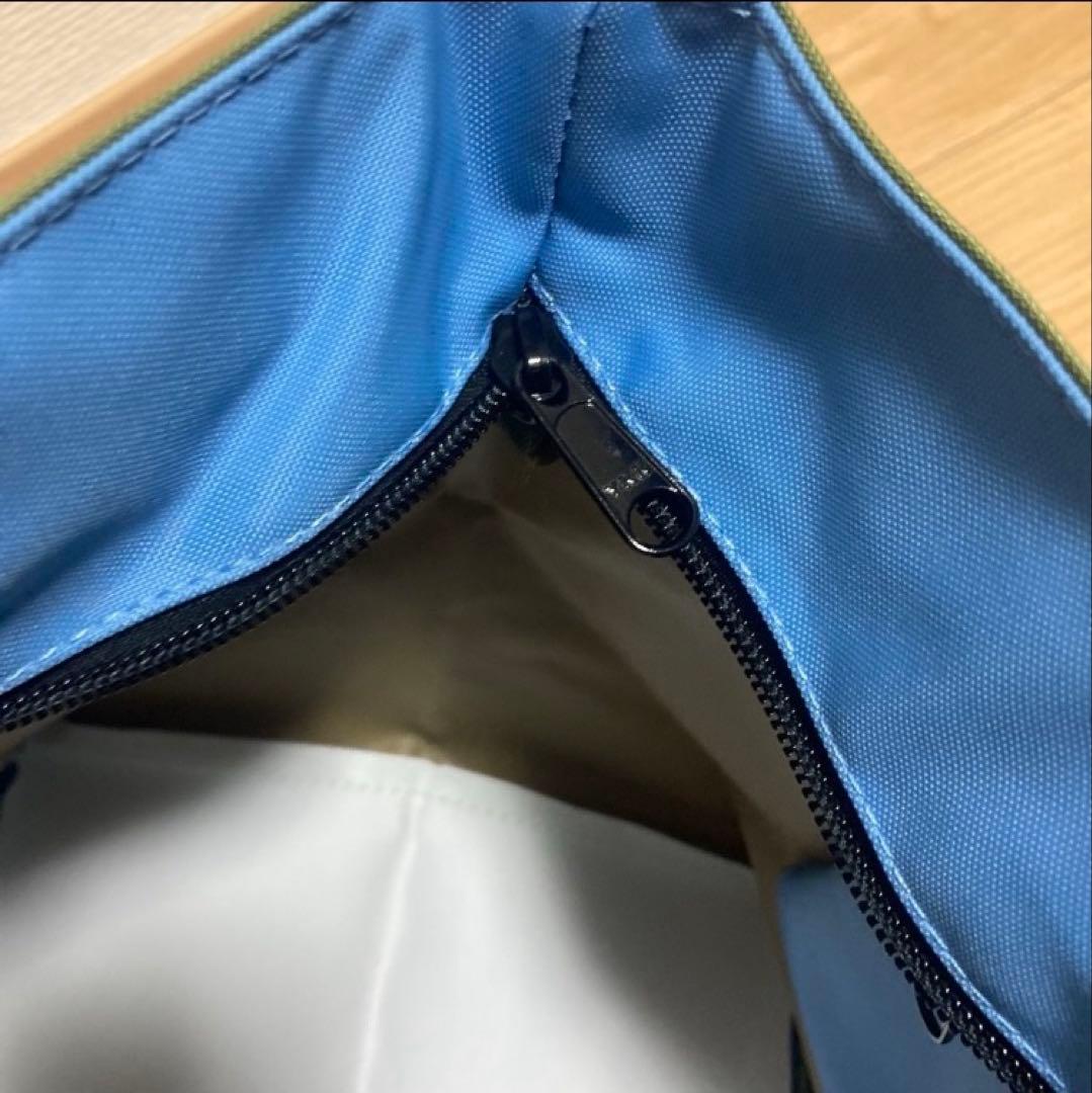 極美品◉エルベシャプリエ◉1027N◉ナイロン舟型トートM◉ロケット×バレンヌ