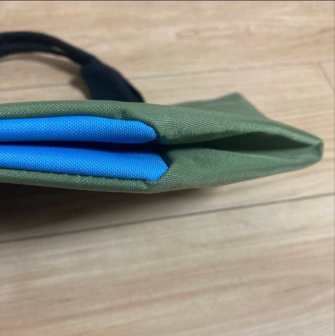 極美品◉エルベシャプリエ◉1027N◉ナイロン舟型トートM◉ロケット×バレンヌ