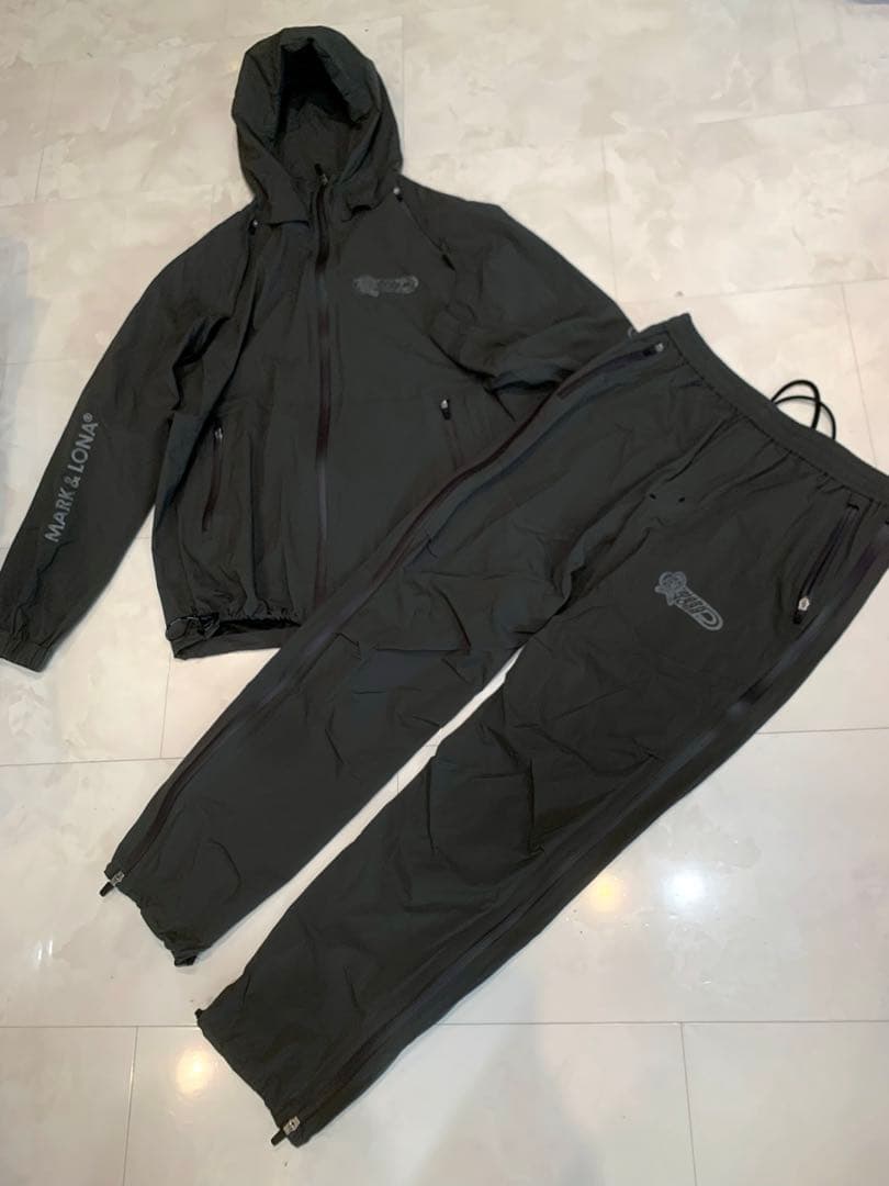 新品未使用 MARK&LONA レインウェア　48 セットアップ　ストレッチ