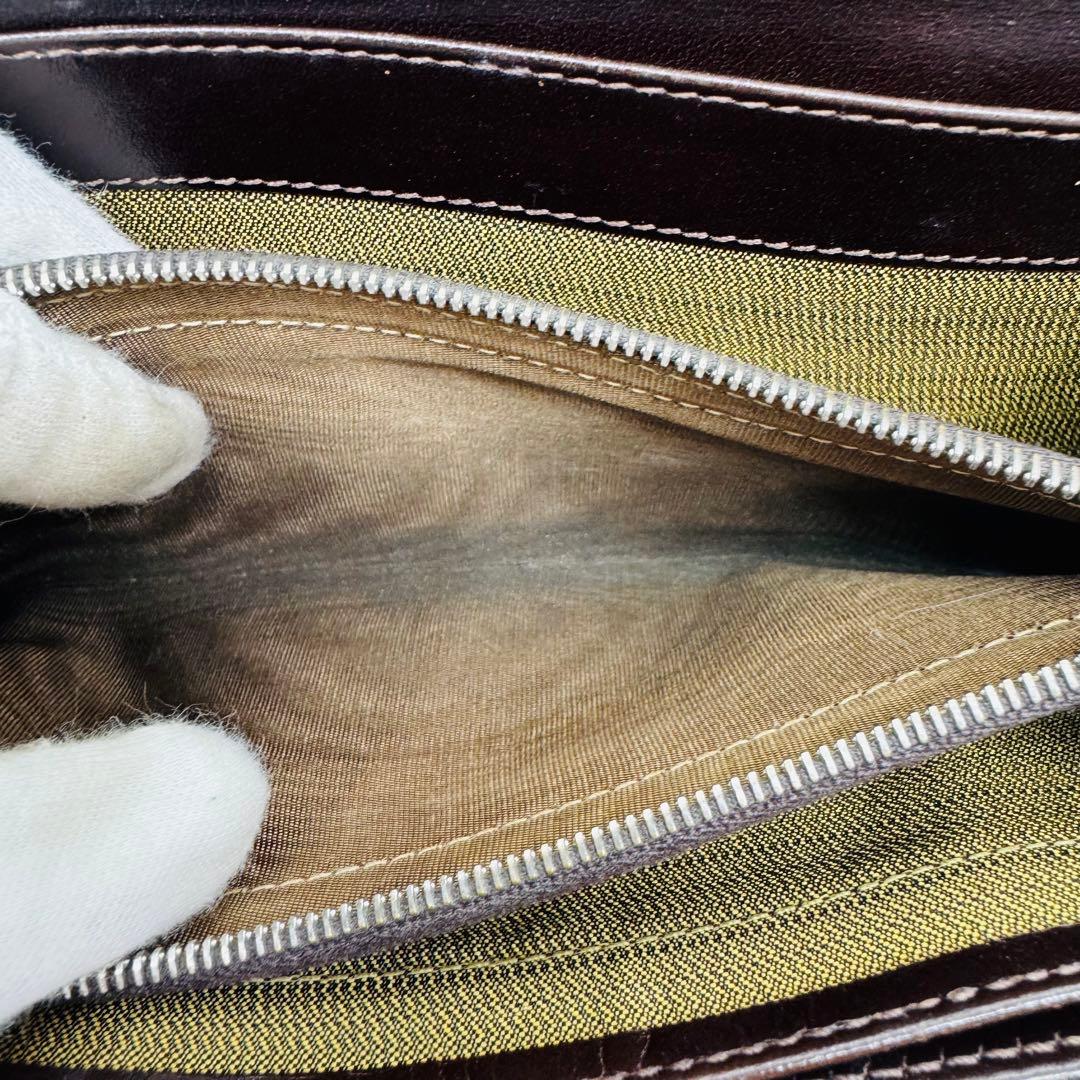 ✨FENDI✨フェンディ✨ズッカ柄✨FFロゴ✨ブラウン✨二つ折り財布✨