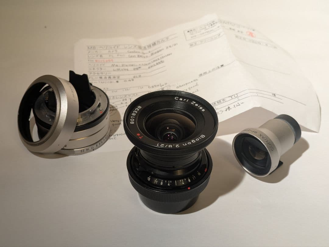 MS optical Zeiss Biogon 21mm f/2.8 ライカm