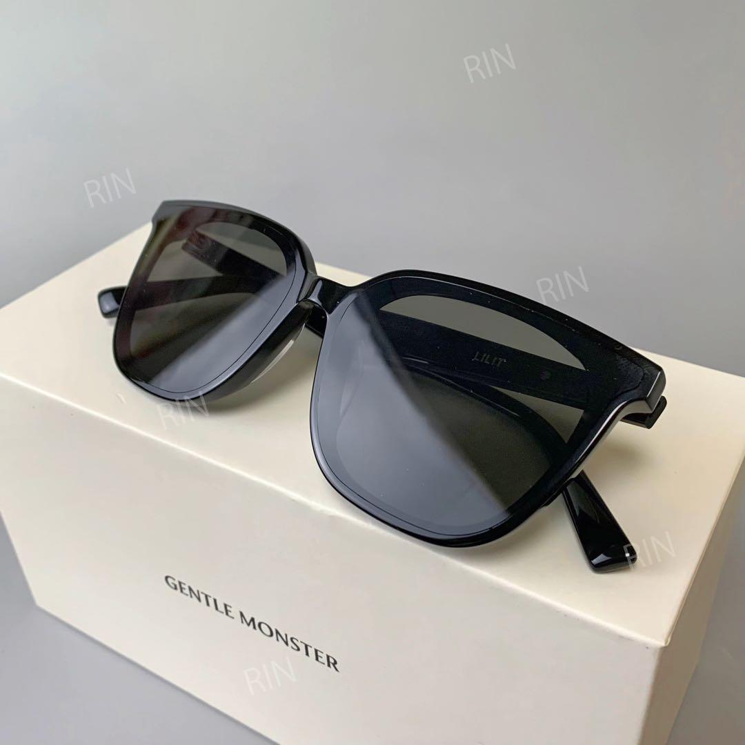 GENTLE MONSTER ブラック サングラス LILIT