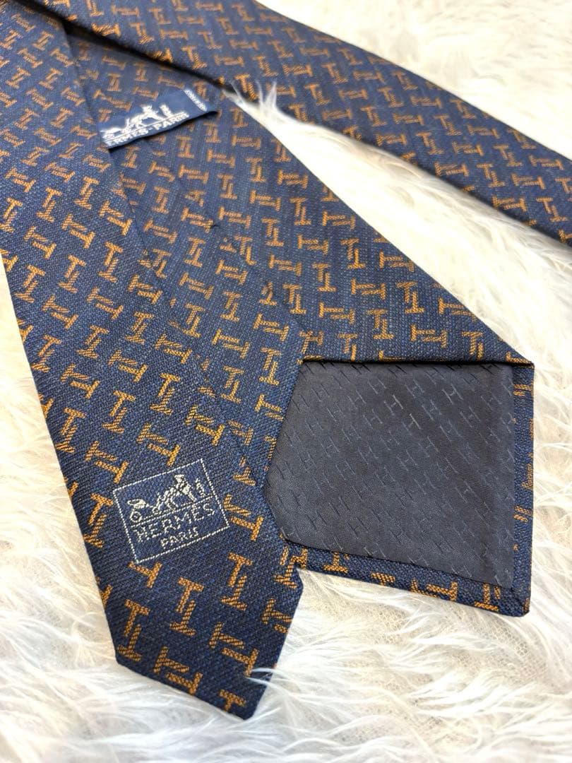 【箱付き】HERMES エルメス　ネクタイ　美品