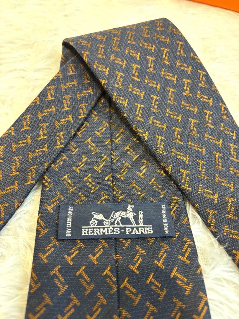 【箱付き】HERMES エルメス　ネクタイ　美品