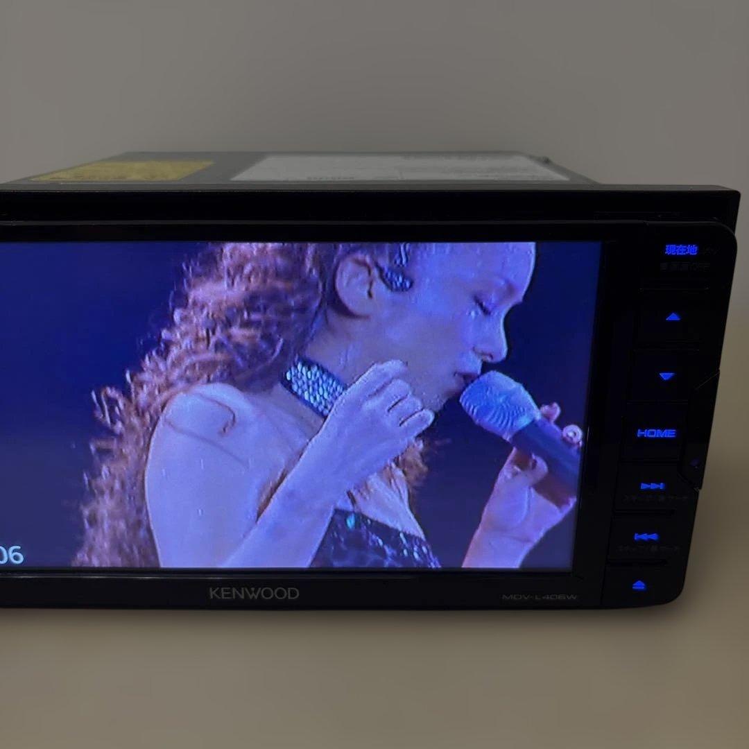 2025年秋最新地図更新済ケンウッド彩速ナビMDV-L406W新品バッカメラ付