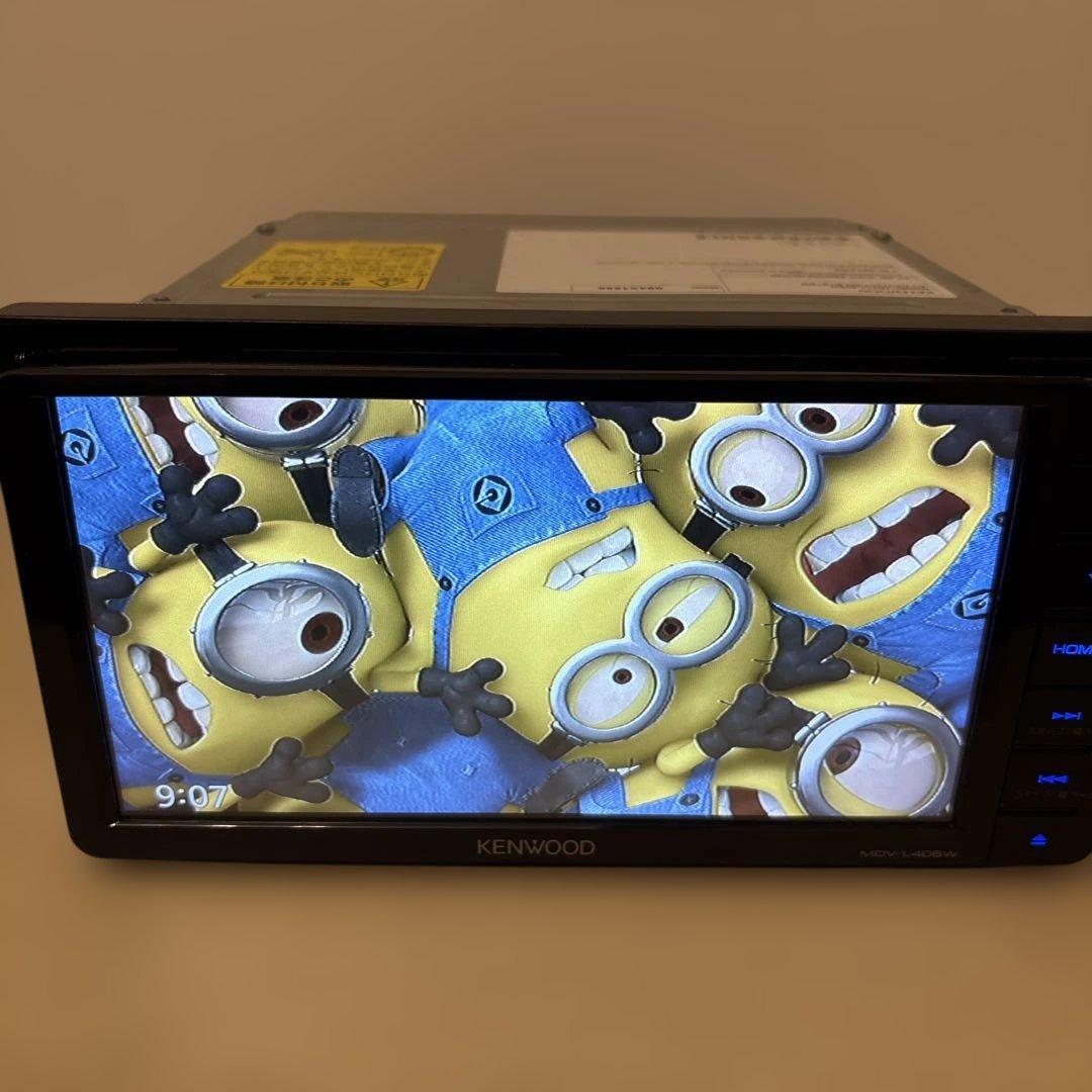 2025年秋最新地図更新済ケンウッド彩速ナビMDV-L406W新品バッカメラ付