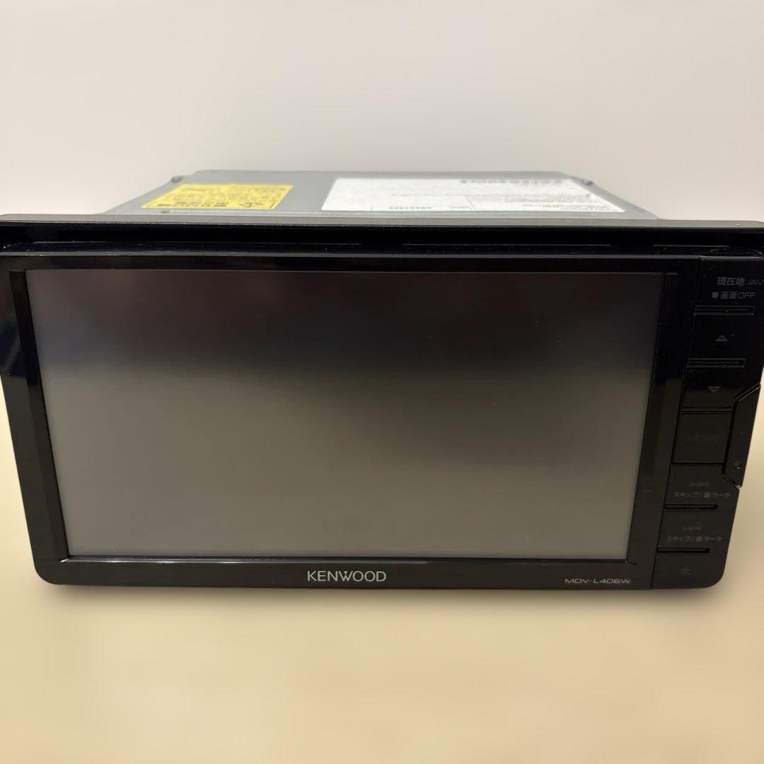2025年秋最新地図更新済ケンウッド彩速ナビMDV-L406W新品バッカメラ付