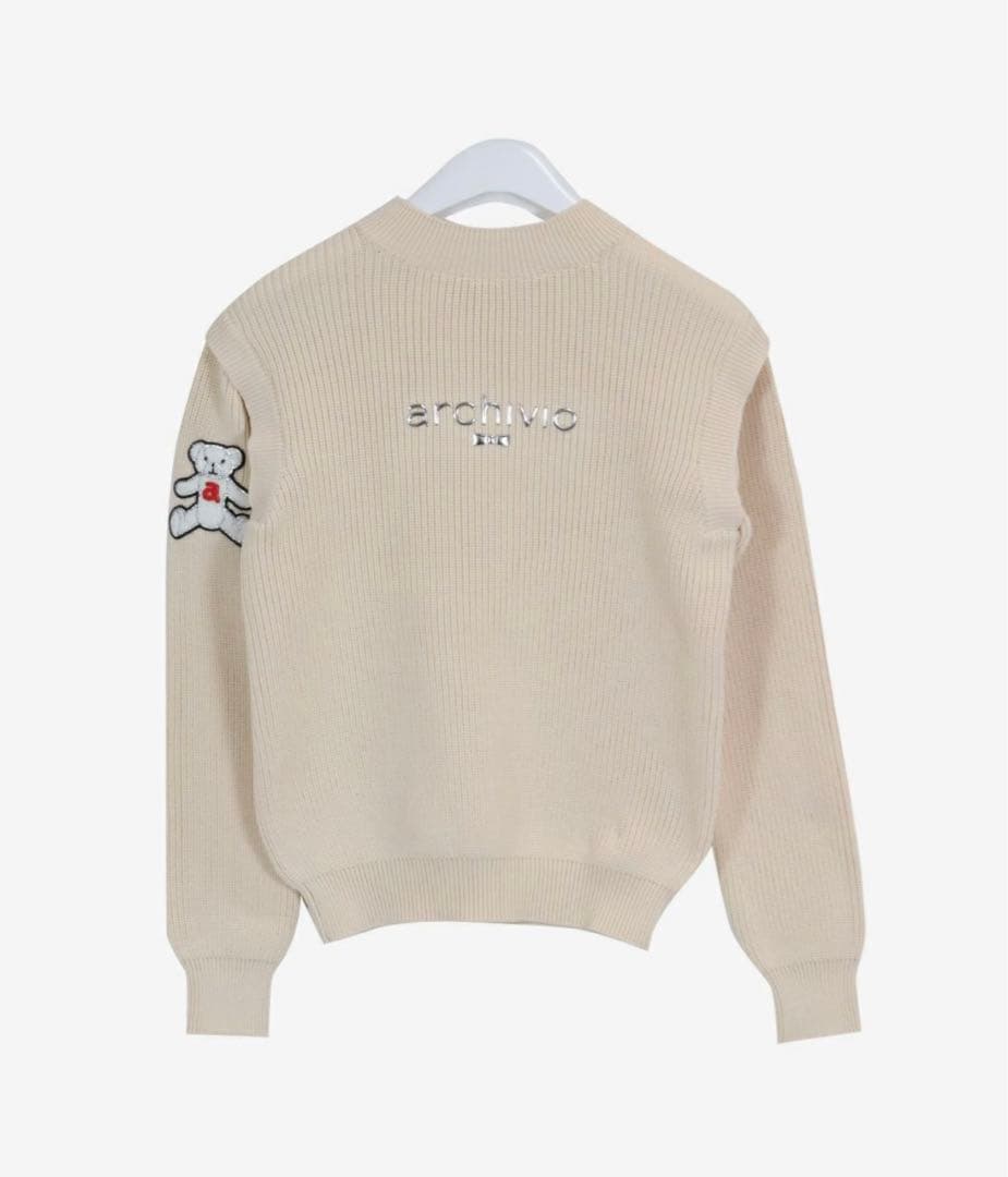 2WAY長袖ニットプルオーバー　2023年モデル　最終お値下げ❗️