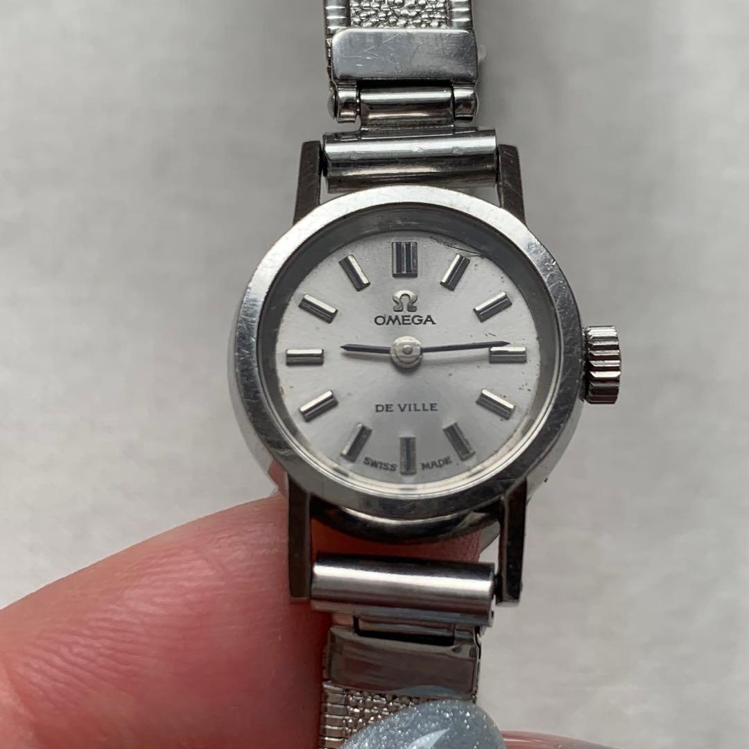 【稼働品】オメガ　レディースウォッチ　27