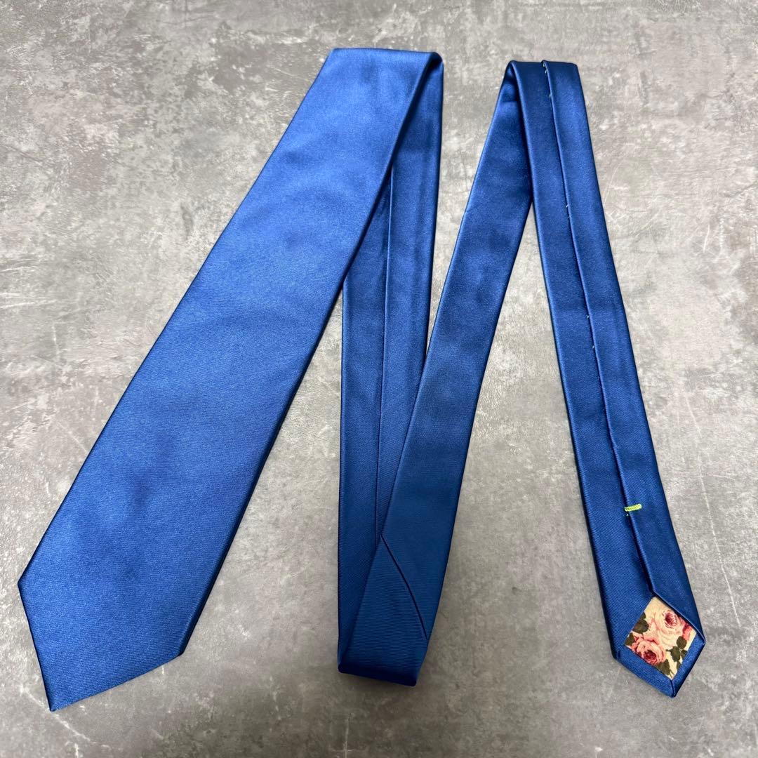 【✨美品✨】Paul Smith ポールスミス ネクタイ ソリッド 無地 光沢