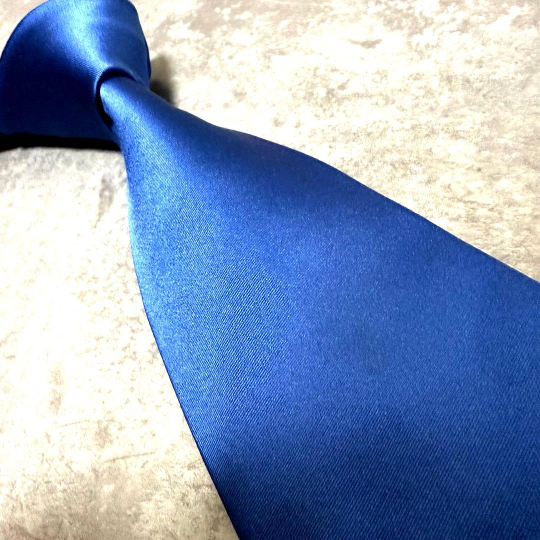 【✨美品✨】Paul Smith ポールスミス ネクタイ ソリッド 無地 光沢