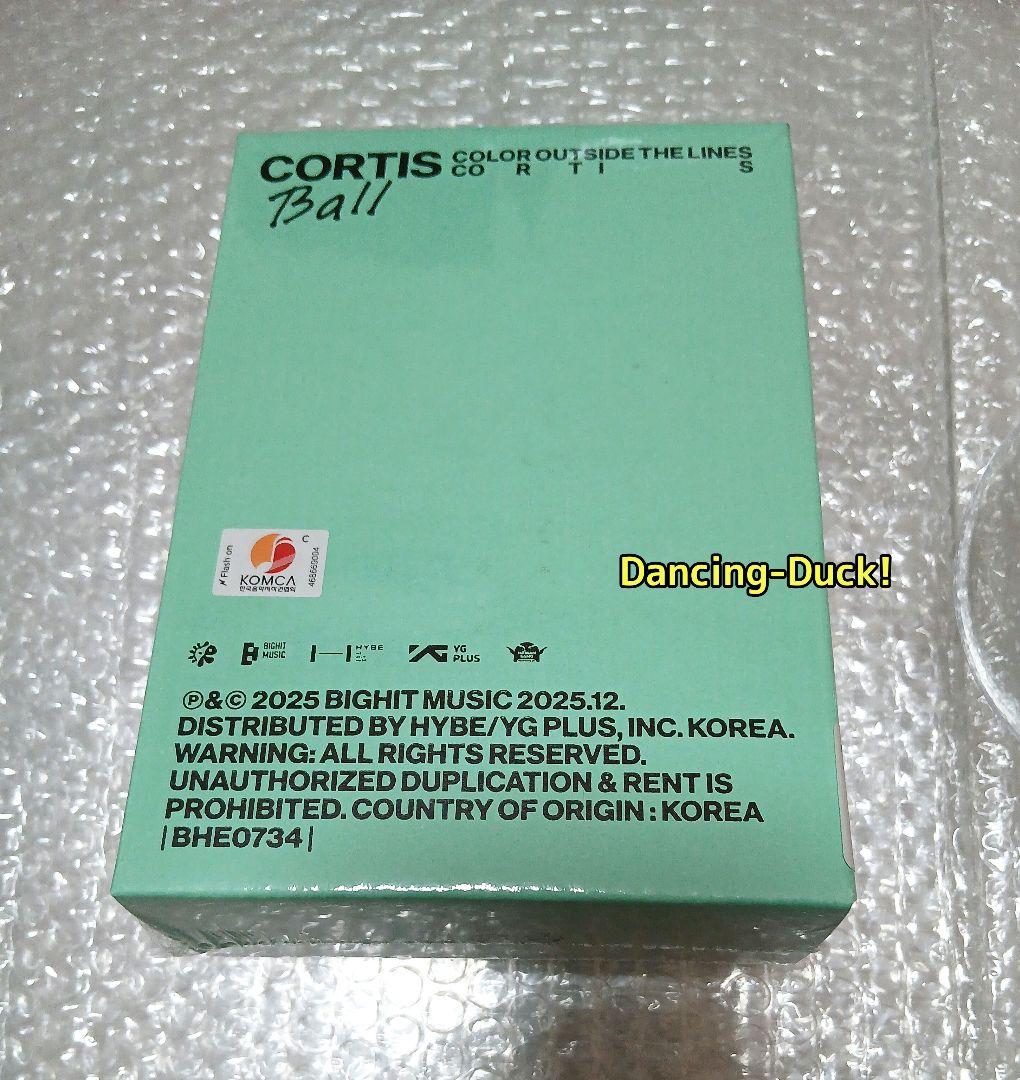 ② 新品未開封 Ball ver 1個 CORTIS アルバム CD ケース付き