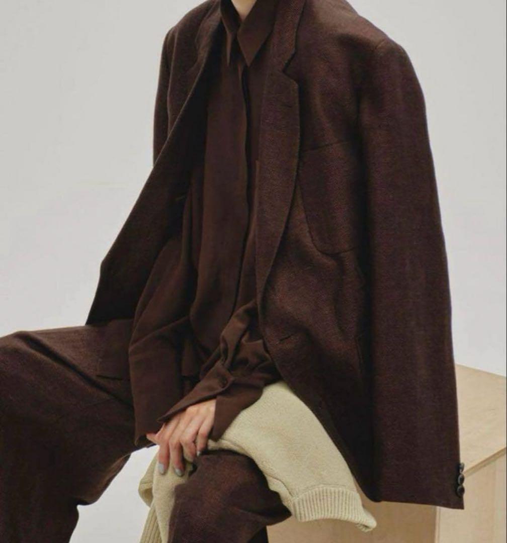 TODAYFUL Boyfriend Linen Jacketジャケット38