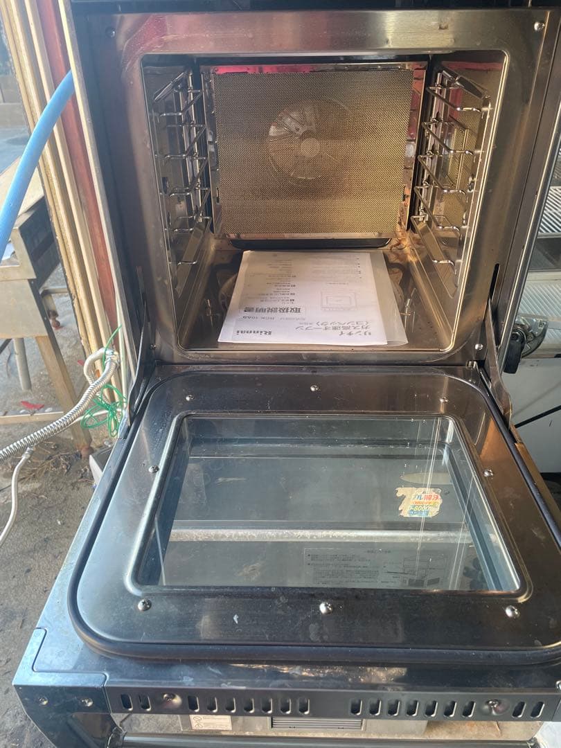 2022年式美品！Rinnai ガス高速オーブン RCK-10AS数回使用！