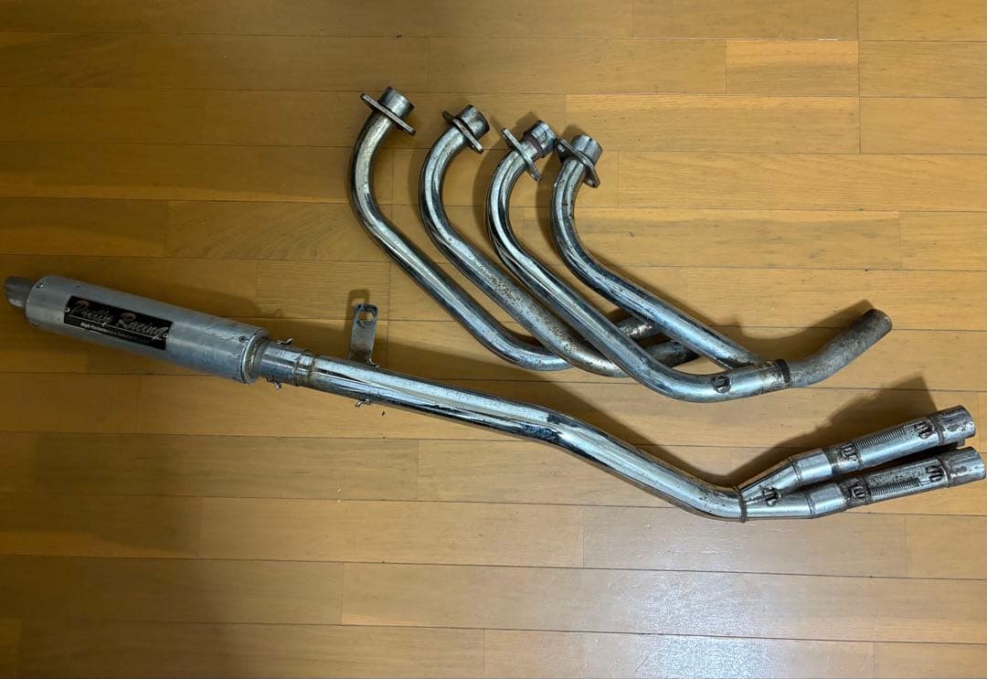 zrx400 Pretty Racing 4-2-1マフラー　42.7パイ