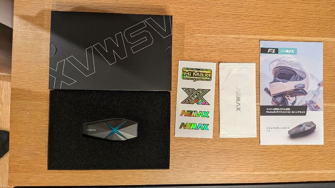 ASMAX F1 インカム　バイク