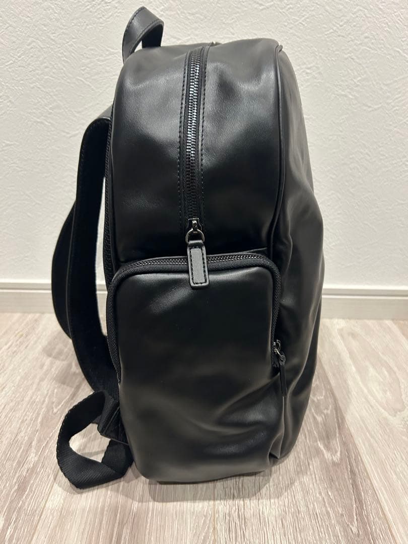 【新品・未使用】PORTA ROSSA ブラックバックパック 定価88000円