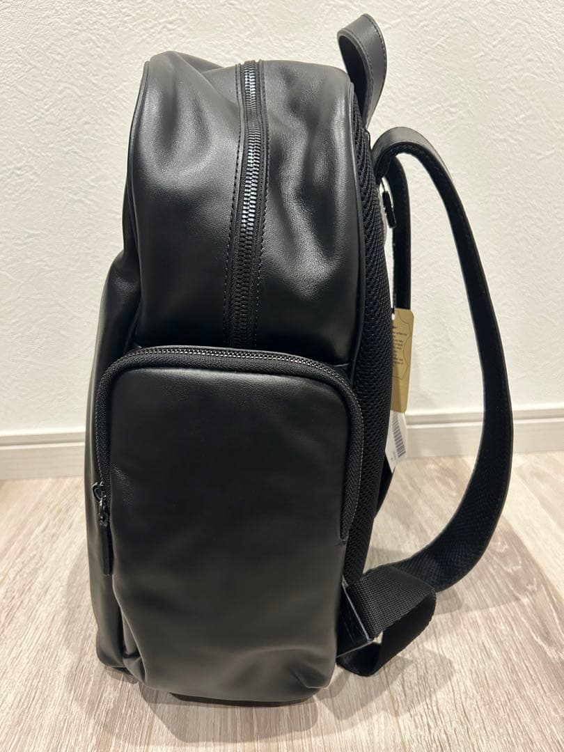 【新品・未使用】PORTA ROSSA ブラックバックパック 定価88000円