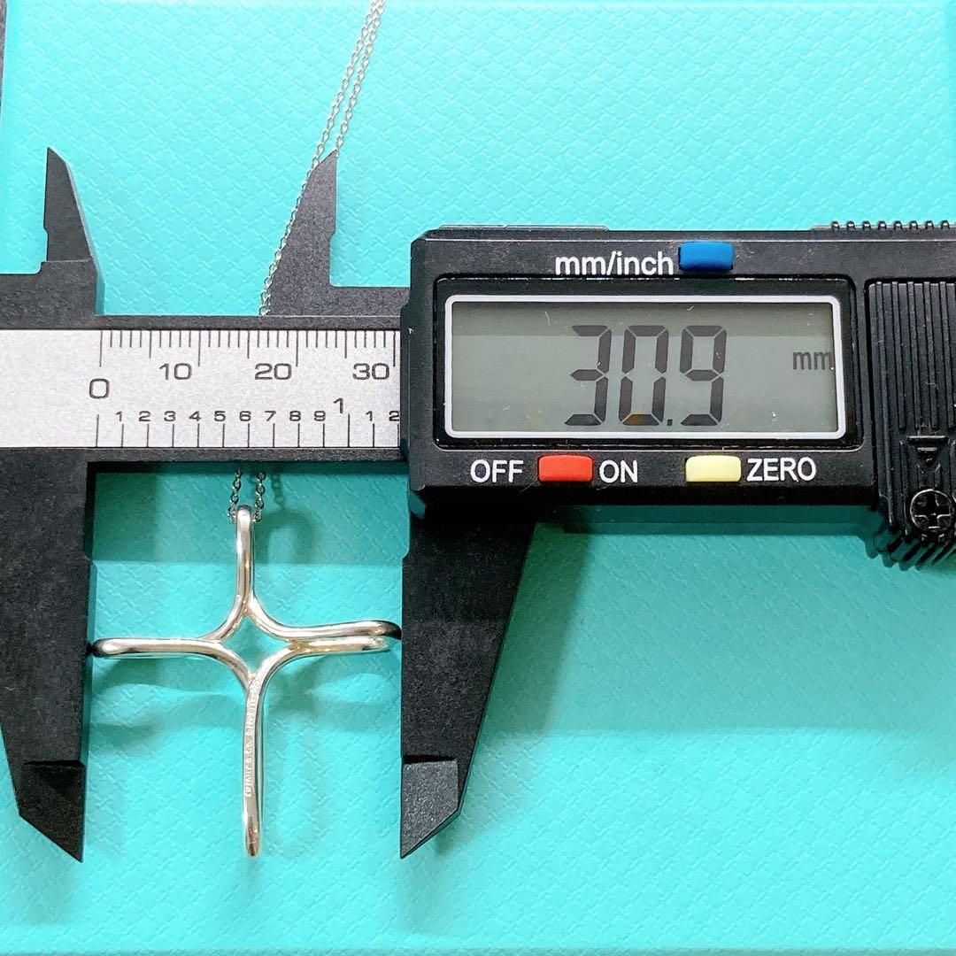 ティファニー オープンクロス ネックレス 925 シルバー インフィニティクロス