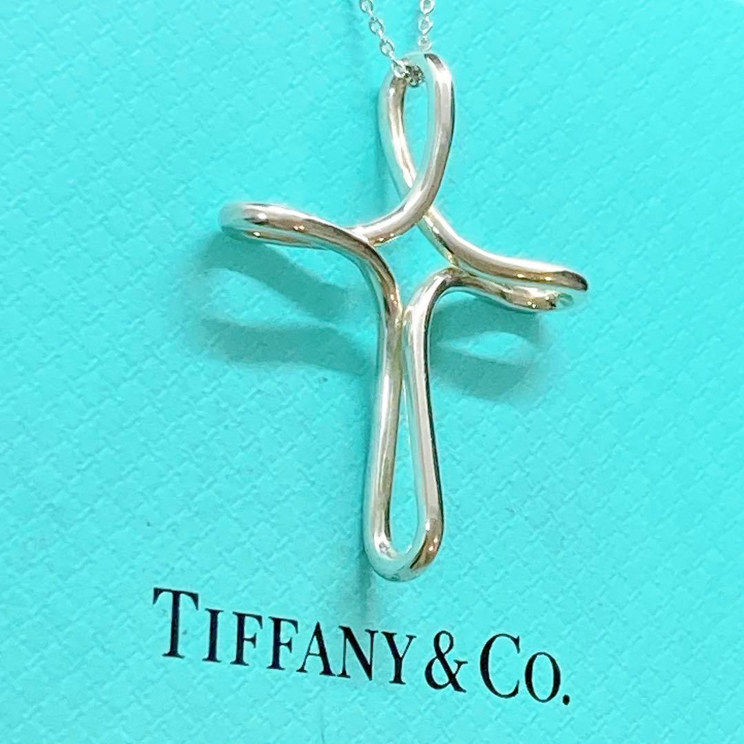 ティファニー オープンクロス ネックレス 925 シルバー インフィニティクロス