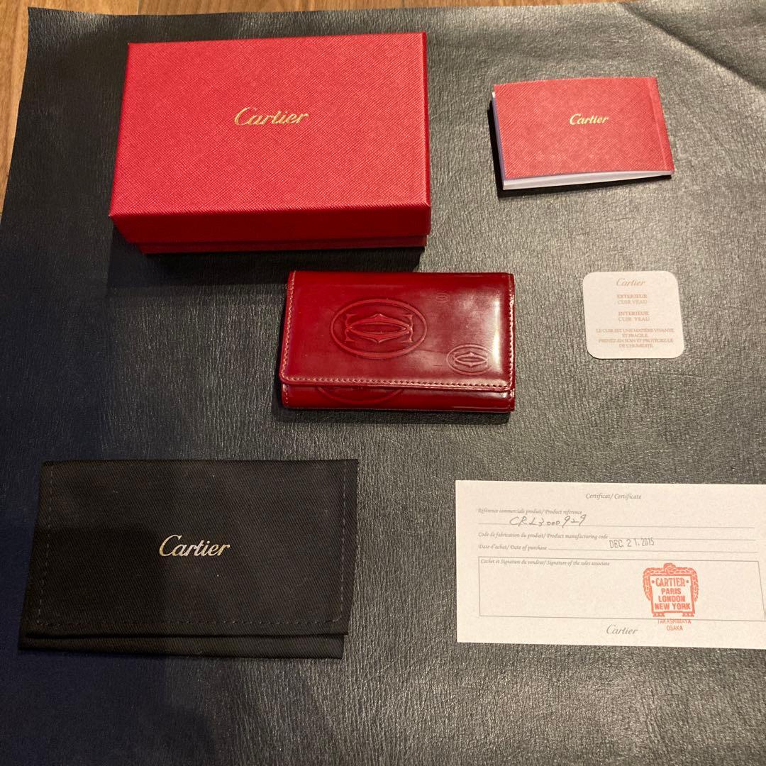 UJCRH　カルティエ　Cartier ハッピーバースデー　6連キーケース