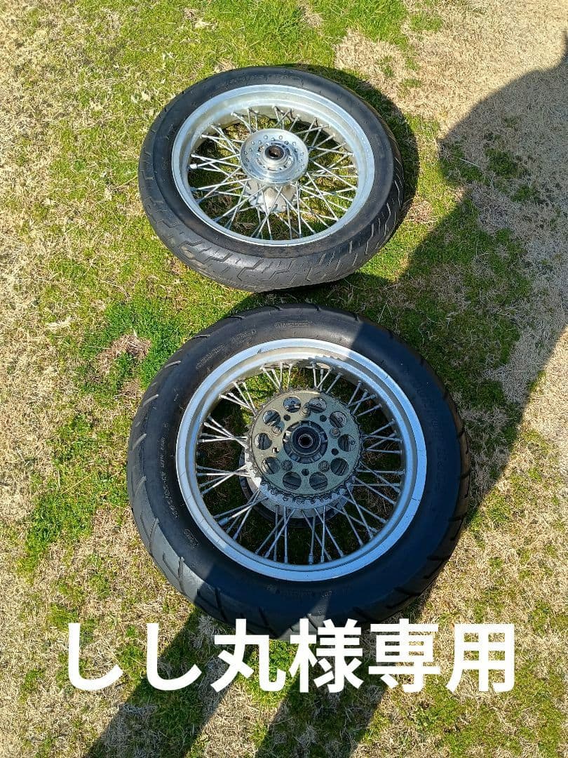 しし丸ＶＲＸロードスター 400 純正フロントホイール&リヤホイール