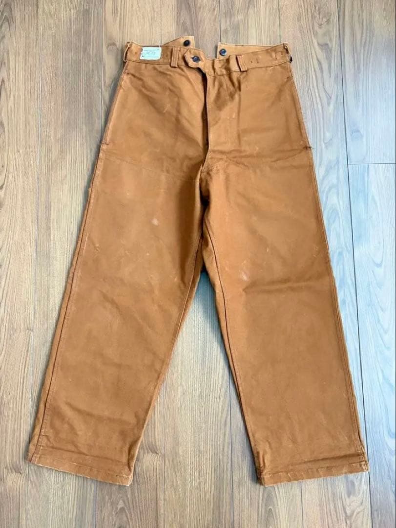 【希少】フランス国鉄 レイルロードパンツ ワークパンツ ヴィンテージ フレンチ