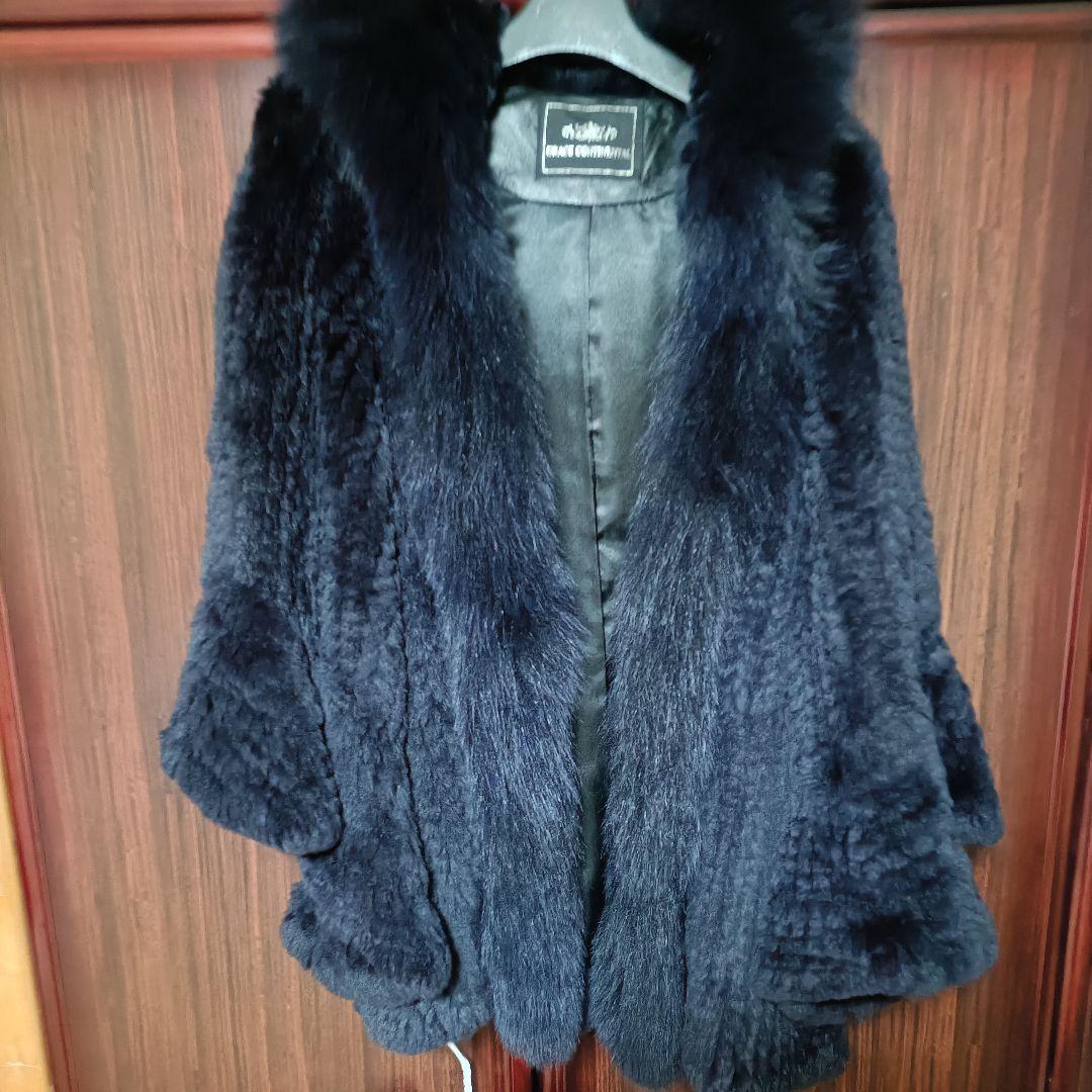 美品 GRACE CONTINENTAL レッキスFOX ファーコート