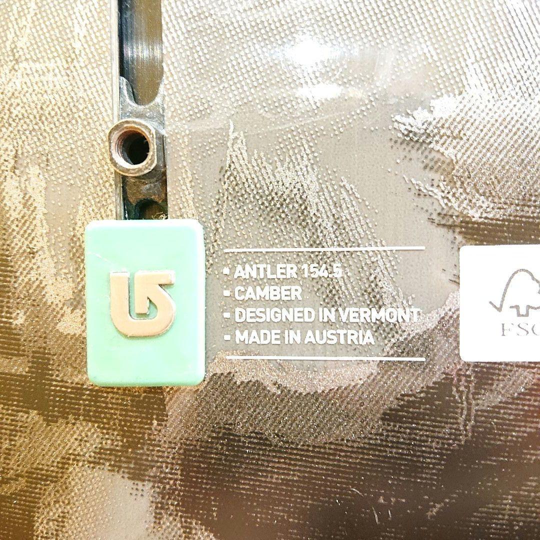 BURTON最上位ANTLERバートン・アントラーカスタムを軽量化スノーボード板