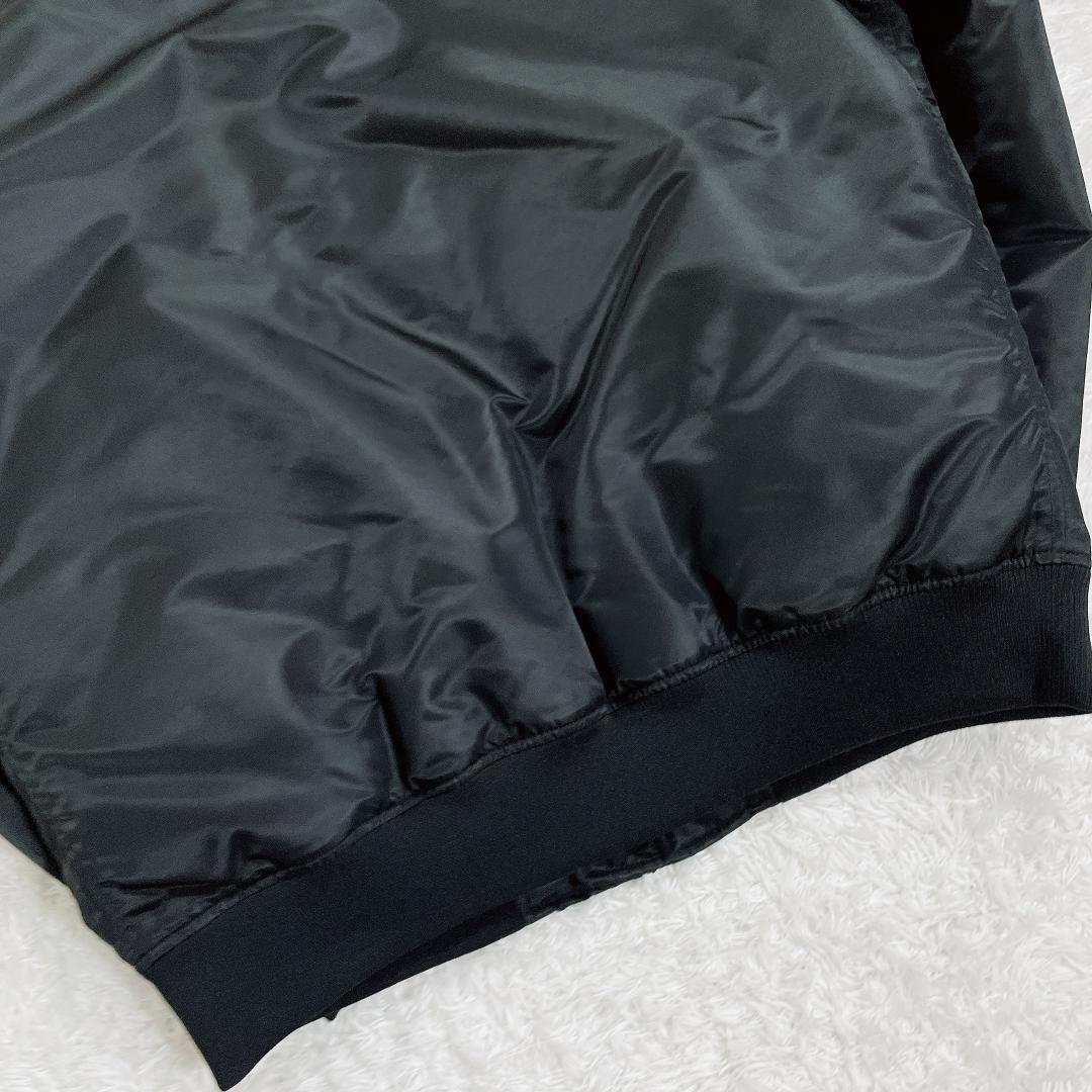 【美品】ユニクロ +J ハイブリッドダウンオーバーサイズMA-1ブルゾン XL