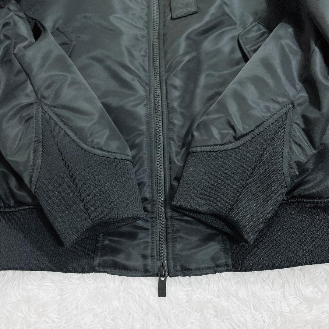 【美品】ユニクロ +J ハイブリッドダウンオーバーサイズMA-1ブルゾン XL